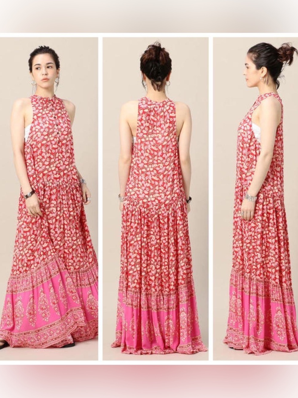 Hidden Alley Floral Maxi dress size M